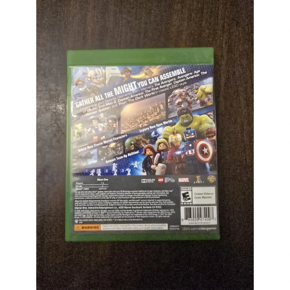 LEGO Marvels Avengers Xbox One AD/MD Complete CIB
